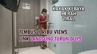 Kebaya merah viral tik tok