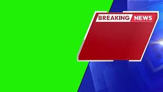 Green Screen Breaking News Animation - WeMTC