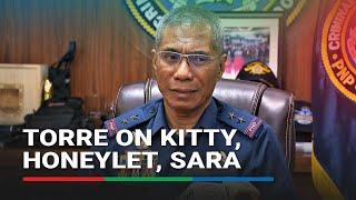 Torre on Kitty cursing, Honeylet refusing flight, blocking Sara's entry