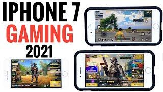 iPhone 7 GAMING 2021 - (Call of Duty Mobile, PUBG Mobile) GAMEPLAY, REVIEW