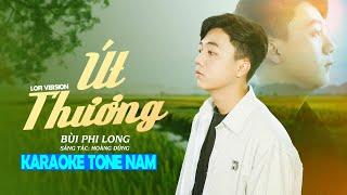 Karaoke Út Thương Tone Nam - Bùi Phi Long x Hoàng Dũng