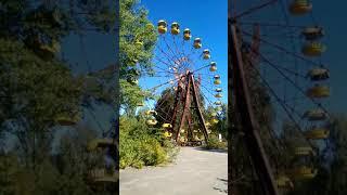 Запуск колеса обозрения в Припяти