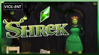 SHREK'S Princess Fiona in The Sims!  | The Sims 4 | #Shorts #Shrek