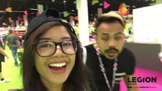 Tashbunny's Gamescom 2017 Vlog (Day 2) | Lenovo LEGION Gamescom 2017 Trip