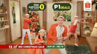 Shopee 12.12 Big Christmas Sale with Ding Dong & Zia Dantes