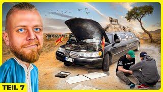 Engine failure on the chassis! End in the terrain! Africa road trip