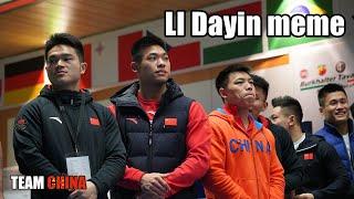 Li Dayin (81kg) full warm-up session, 170kg snatch + 180 POWER C&J, Team China in Switzerland
