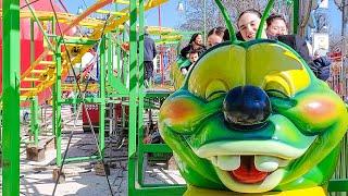 Lunapark Meneghino Giostre 2023  BRUCO Offride 4K