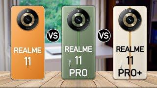 Realme 11 vs Realme 11 Pro vs Realme 11 Pro Plus