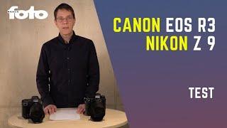 Canon EOS R3 und Nikon Z 9 im Test