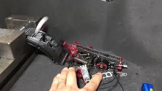 1lb Antweight hammerbot ‘ORBY Phalanx’ weapon test