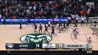 Nevada vs Colorado State CRAZY Ending | 2024 College Basketball