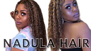 *PERFECT* HONEY BLONDE HIGHLIGHT LACE FRONT WIG INSTALL | NADULA HAIR |Zee Allure