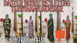 SHOPEE HAUL DASTER BUMIL DAN BUSUI MURMER,KEKINIAN,ADEM,RECOMEND LINK TOKO PEMBELIAN