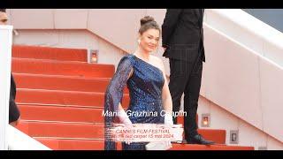 Mariia Grazhina Chaplin @ on  the red carpet  Cannes 15 may  2024  Mad Max