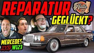 Es wird SPANNEND! - Mercedes W123 200D - Haben wir unseren 4. Gang wieder?