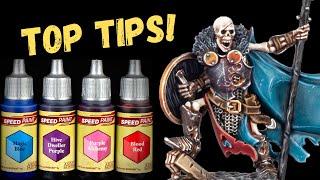 10 Tips for using Army Painter Speed Paints