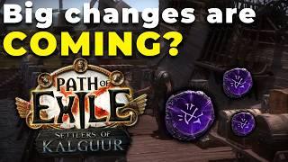 Changes to Path of Exile's Most Controversial System Are NEARBY in PoE 3.25 Settlers of Kalguur?