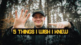 5 Things I Wish I knew, Before Getting Into Photography!!!