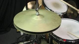 Vintage Zildjian 14" 1970's A New Beat Hi Hats - 854g/1235g