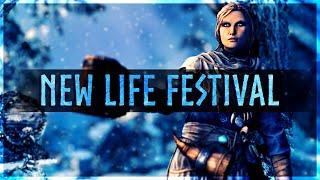 ESO New Life Festival Guide 2024 - Double XP, new Style and Memento, Crystalfrost Skin and more!