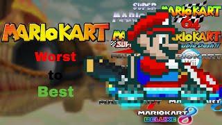 Ranking and Analyzing All Mario Kart Games - Series Review