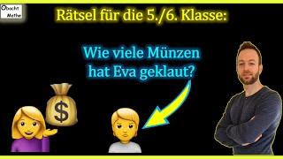 Dieses Rätsel schaffen 6. Klässler, du auch?!  Mathe Basics #486 #obachtmathe #rätsel #quiz