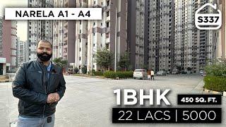 1 BHK DDA Flat in Narela | 1 BHK FLAT FOR SALE & RENT IN NARELA | BRS SHOW S337