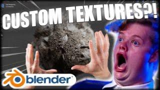 How to make your own textures for BLENDER (epic tutorial!)
