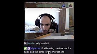 His viewers asked when his hair is growing back (emotional moment) *EmilShe1n*