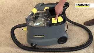 Kärcher Puzzi 8/1 C - Spray-Extraction Carpet & Upholstery Cleaner | Kärcher Professional UK