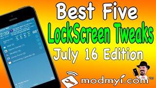 Best Five LockScreen iOS 7 Cydia Tweaks Pangu Jailbreak 7.1 to 7.1.2