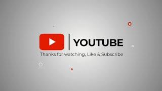 Thanks For Watching 29 - Outro - No Copyright