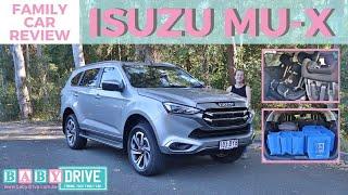 2022 Isuzu MU-X LS-T 4x4 launch review: Fits 3 child seats! | BabyDrive