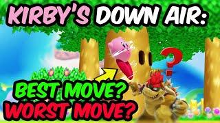 Is Down Air Kirby's Best/Worst Move?  In Depth Look and Analysis