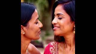 Indian mature aunties lesbian kissing at a wedding