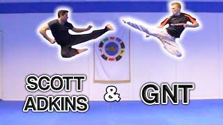 Scott (Boyka) Adkins & GNT Taekwondo Sampler | Flips & Kicks