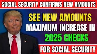 "2025 Social Security Boost: New Maximum Benefits for SSI & SSDI – What You Need to Know!"