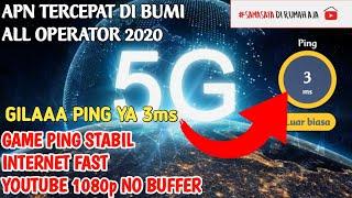 GILAAA APN TERCEPAT DI BUMI ALL OPERATOR 2020 3ms UNTUK GAME LANCAR KAPTEN