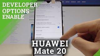 How to Enable Developer Options in HUAWEI Mate 20 - Allow OEM Unlock Instructions