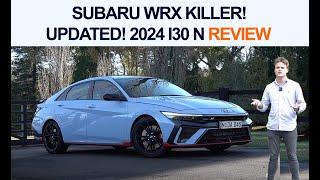 WRX Killer? UPDATED 2024 Hyundai i30 N Sedan Review