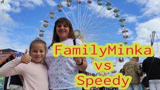 HOLIDAY PARK W SZCZECINIE. ГОРКИ В ПАРКЕ РАЗВЛЕЧЕНИЙ. РАЗВЛЕЧЕНИЕ В ПОЛЬШЕ. #FamilyMinka