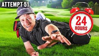 I Can't Leave This Golf Course Until I Birdie Every Single Hole! 24 Hour Challenge!