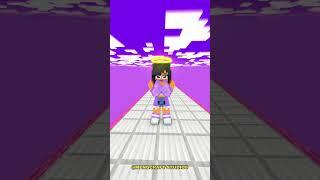 DESTINY RUN CHALLENGE: Aphmau vs Noob Girl DEVIL - MINECRAFT