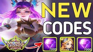 New CODES!!️ MOBILE LEGENDS ADVENTURE REDEEM CODES 2024 - ML ADVENTURE CODES 2024 - MLA CODES