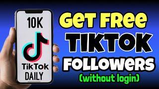 How to Get 10k Free TikTok Followers (New Method!) || Free TikTok Followers 2024