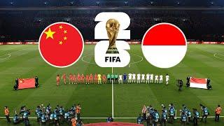 CHINA vs INDONESIA | FIFA World Cup 2026 USA | Full Match All Goals |  PES Gamepla