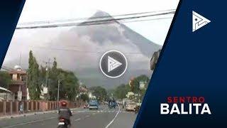 Alert status ng bulkang Mayon, ibinaba sa level 3