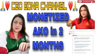 HOW TO MONETIZE YOUR YOUTUBE  CHANNEL IN 1 DAY ONLY (sa loob ng 2 months I reached my goal)