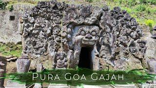 Pura Goa Gajah (4K) - Слоновья пещера о. Бали (Индонезия )